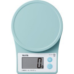 タニタ デジタルクッキングスケール ブルー KJ-216-BL(1台)[キッチン家電・調理家電]