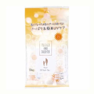 マザーアンドドーター UVボディ＆フェイスシート SPF25 PA++(10枚入)[UV 日焼け止め SPF25〜50]