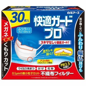 快適ガードプロ プリーツタイプ ふつうサイズ(30枚入)[マスク その他]