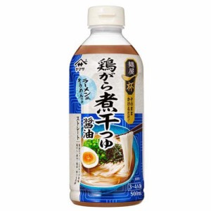 麺屋一杯 鶏がら煮干つゆ醤油(500ml)[つゆ]