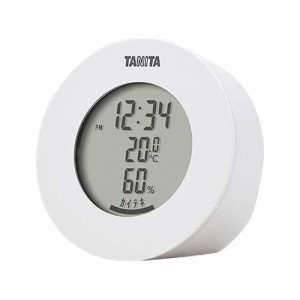 タニタ デジタル温湿度計 ホワイト TT-585-WH(1個)[健康家電・美容家電 その他]