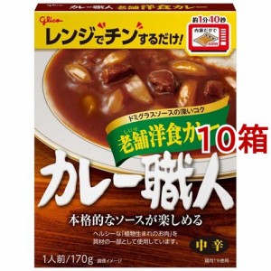 カレー職人 老舗洋食カレー 中辛(170g*10コ)[レトルトカレー]