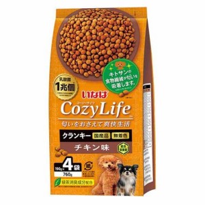 いなば Cozy Life クランキー チキン味(190g*4袋入)[ドッグフード(ドライフード)]