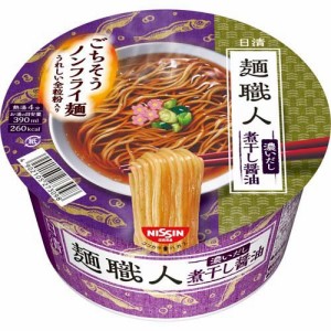 日清麺職人 濃いだし 煮干し醤油 ケース(87g*12食入)[カップ麺]