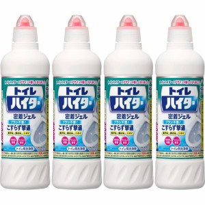 除菌洗浄トイレハイター トイレ用洗剤(500ml*4本セット)[トイレ用洗剤]