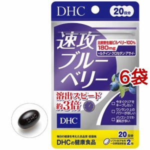 DHC 速攻ブルーベリー 20日分(40粒*6袋セット)[ブルーベリー サプリメント]