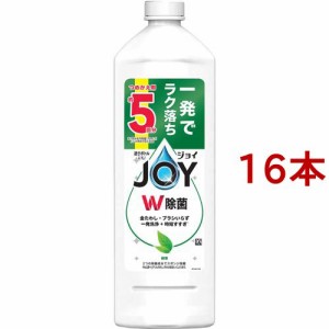 ジョイ W除菌 食器用洗剤 緑茶 詰め替え(670ml*16本セット)[食器用洗剤]