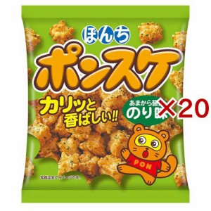 ぼんち ポンスケ のり(70g×20セット)[せんべい・おかき・あられ]