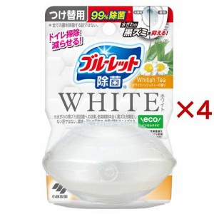 液体ブルーレット 除菌 ホワイト ホワイティッシュティー つけ替用(67ml×4セット)[トイレ用洗剤]