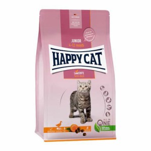 ハッピーキャット ヤング ジュニアファームダック 平飼いの鴨 穀物不使用(1.3kg)[キャットフード(ドライフード)]