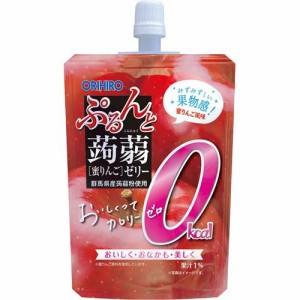 ぷるんと蒟蒻ゼリー スタンディング カロリーゼロ 蜜りんご(130g*8個)[ダイエットゼリー]