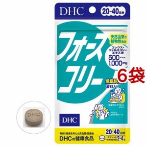 DHC フォースコリー 20日分(80粒*6袋セット)[ダイエットサプリメント その他]