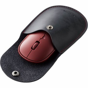 Slint Bluetoothモバイルマウス 4ボタン 収納ポーチ付 レッド M-TM10BBRD(1個)[情報家電　その他]