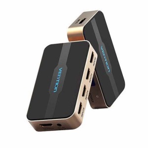 VENTION HDMI スイッチャー 5 In 1 Out Gold AC-2441(1個)[情報家電　その他]