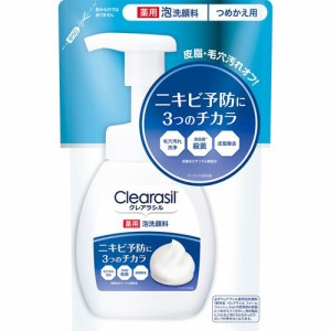 クレアラシル 薬用泡洗顔フォーム10x つめかえ用(180ml)[洗顔フォーム ニキビ用]