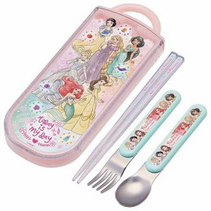 銀イオン抗菌 子供用 トリオセット 箸 スプーン フォーク プリンセス23(1セット)[食器・カトラリー その他]