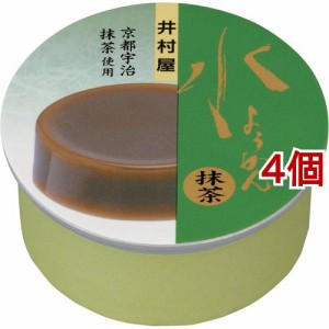 井村屋 缶水ようかん 抹茶(83g*4個セット)[和菓子]