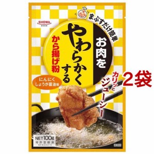 お肉をやわらかくするから揚げ粉(100g*2袋セット)[から揚げ粉]