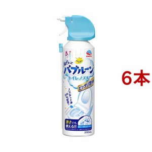 らくハピ ねらってバブルーン トイレノズル トイレ掃除(200ml*6本セット)[トイレ用洗剤]