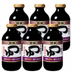 桃屋 つゆ 特級(400ml*6本セット)[つゆ]