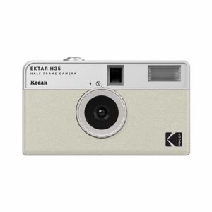 Kodak EKTAR H35 フィルムカメラ ハーフフレーム ホワイト(1台)[映像関連　その他]