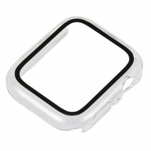 Digio2 AppleWatch SE用 高硬度9Hガラス+ケース 44mm SMWC-AW441CL(1個)[情報家電　その他]