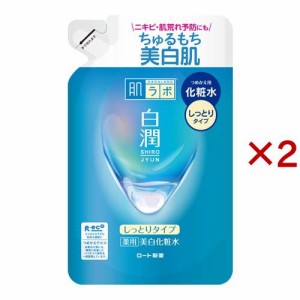 肌研(ハダラボ) 白潤 薬用美白化粧水 しっとりタイプ つめかえ用(170ml×2セット)[保湿化粧水]