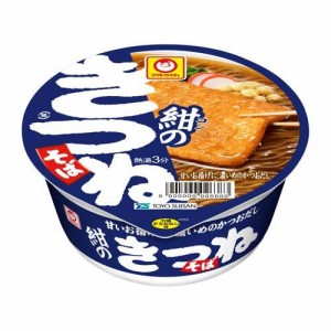 マルちゃん 紺のきつねそば ケース(88g*12個入)[カップ麺]