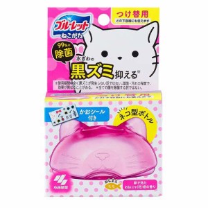 ネコ型ブルーレットおくだけ 除菌 おはニャ(花)畑の香り つけ替用(67ml)[トイレ用洗剤]