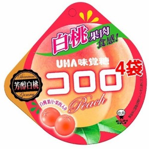 コロロ 白桃 40g 4袋セット グミ の通販はau Pay マーケット 爽快ドラッグ 商品ロットナンバー