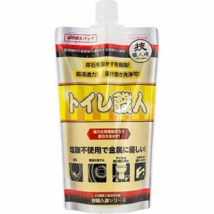 技 職人魂 トイレ職人 レギュラー 詰め替え(400ml)[トイレ用洗剤(つめかえ用)]