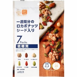 デルタ 一週間分のロカボナッツ シード入り(25g*7袋入)[豆菓子]