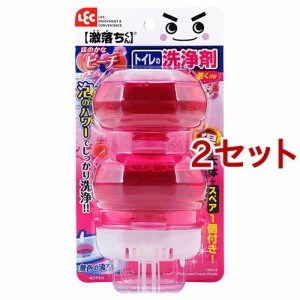 激落ちくん タンクにポン トイレの洗浄剤 ピーチ(1セット*2コセット)[トイレ用洗剤]