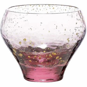 八千代窯 冷酒グラス 杯 梅紫 日本製 ピンク 115ml 10365PAM(1個)[食器・カトラリー その他]