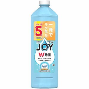 ジョイ W除菌 食器用洗剤 ファブリーズW消臭 フレッシュシトラス 詰め替え(670ml)[食器用洗剤]