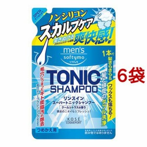 メンズソフティモ リンスイン スーパートニックシャンプー N つめかえ用(400ml*6袋セット)[リンスインシャンプー]