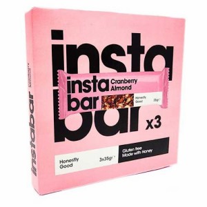 インスタバー クランベリー＆アーモンドバー BOX(35g×3本)[バランス 栄養]