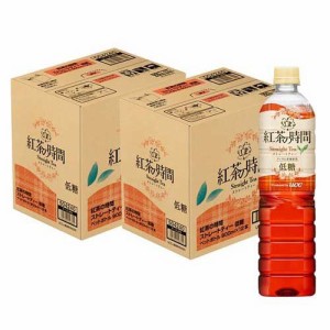 紅茶の時間 ストレートティー 低糖 ペット(900ml*24本セット)[紅茶の飲料(ストレート)]