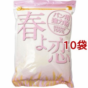 春よ恋 100%(パン用強力粉)(1kg*10袋セット)[小麦粉]