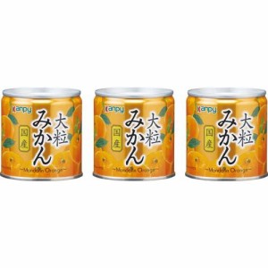 Kanpy(カンピー) 国産 大粒みかん(190g*3缶セット)[フルーツ加工缶詰]