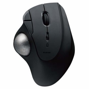 エレコム トラックボール マウス Bluetooth 5ボタン ベアリングユニット IST ブラック(1個)[情報家電　その他]