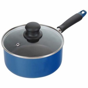 毎日のお料理に 手軽に使える 少量調理 かちこれ IH対応片手鍋18cm ブルー RB-2914(1個)[鍋]