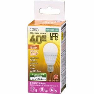 LED電球 小形 E17 40形相当 電球色 LDA4L-G-E17 IS51(1個)[蛍光灯・電球]