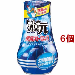 トイレの消臭元 便臭ストロング 芳香消臭剤 トイレ用(400ml*6個セット)[トイレ用置き型 消臭・芳香剤]