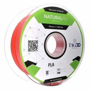 TAGin3D 3Dプリンター用フィラメント ナチュラルPLAフィラメント PLA NAT-1.75RD(1個)[事務用品]