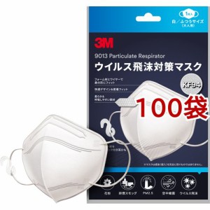 3M ウイルス飛沫対策マスク 白 KF94W1(100袋セット)[マスク その他]