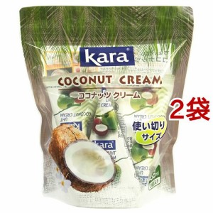 カラ ココナッツクリーム(65ml*3個入*2袋セット)[砂糖・甘味料 その他]