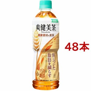 爽健美茶 健康素材の麦茶(600ml*48本入)[麦茶]