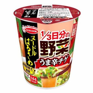 ヌードルはるさめ 1／3日分の野菜 うま辛チゲ(6個入)[カップ麺]