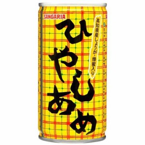 サンガリア ひやしあめ・あめゆ(190g*30本入)[ソフトドリンク・清涼飲料　その他]